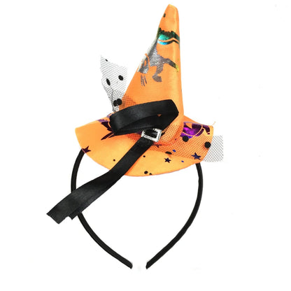 Pointed Witch Hat Hairband – Fun Halloween Costume Accessory