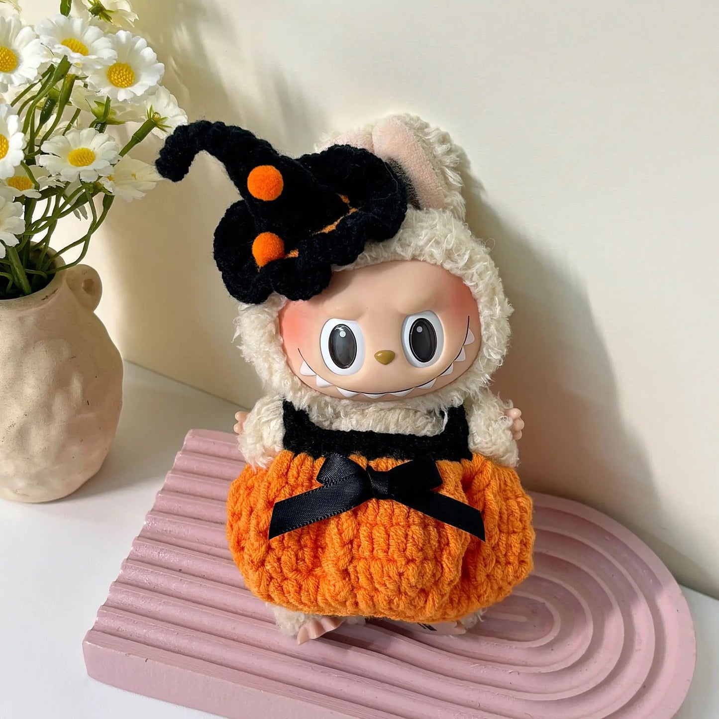 Labubu Halloween Pumpkin Outfit