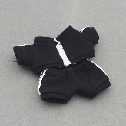 Labubu 17cm Doll Outfit – Tennis Sportswear Set with Cap, Shoes & Racket