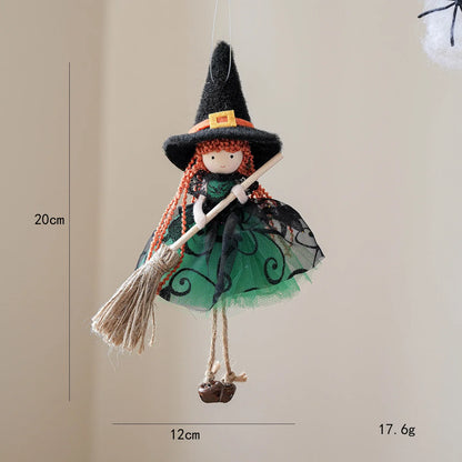 Halloween Pendants: Cat, Witch & Pumpkin