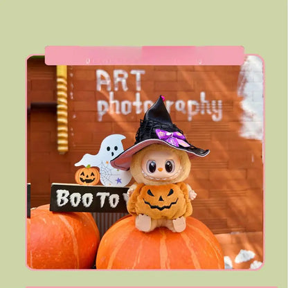 Labubu Halloween Pumpkin Outfit
