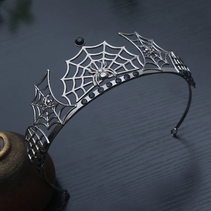 Gothic Spider Web Crown - Transform Into Dark Royalty Instantly