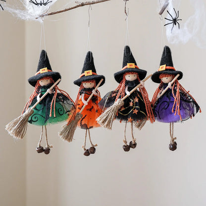 Halloween Pendants: Cat, Witch & Pumpkin