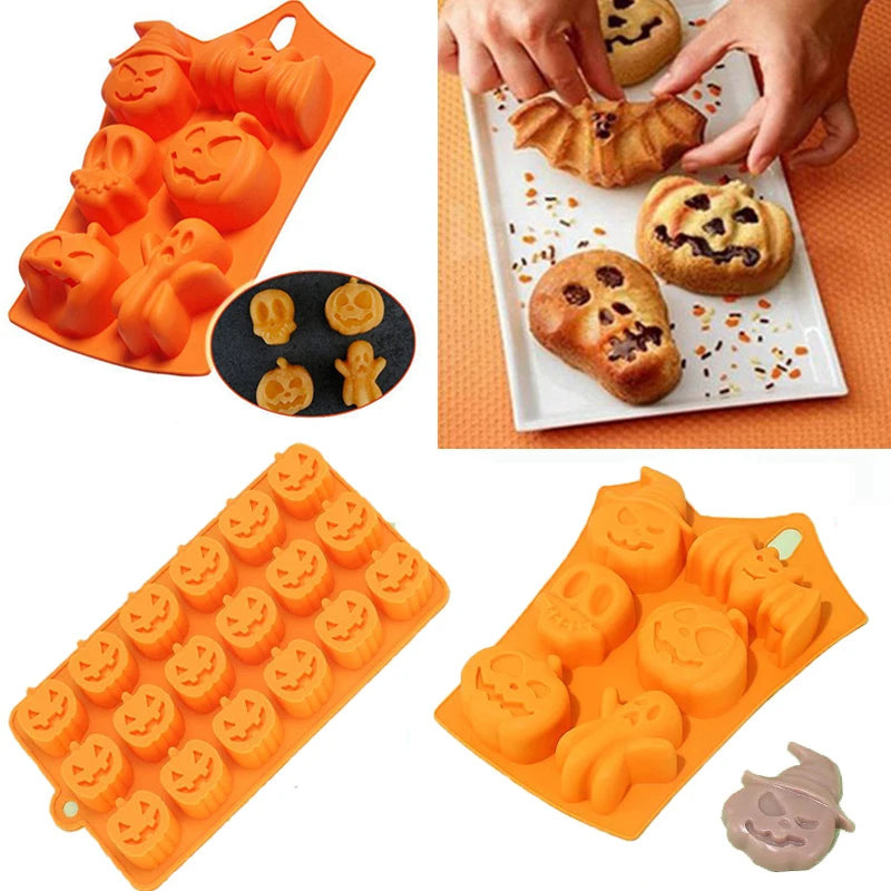 Halloween Pumpkin Silicone Mold