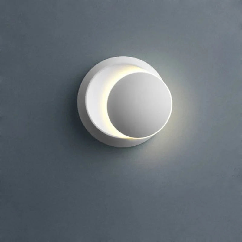 5W LED Modern Wall Lamp – 350° Rotatable Sconce