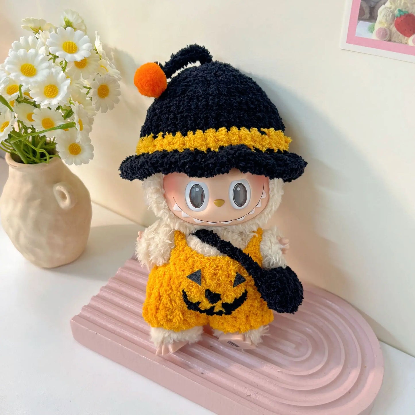 Labubu Halloween Pumpkin Outfit