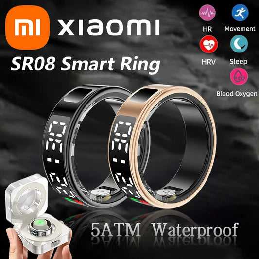 Xiaomi SR08 Smart Fitness Ring – Heart Rate, SpO2 & Sleep Tracker