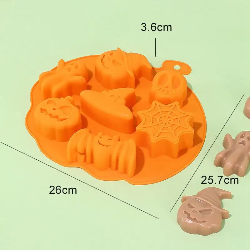 Halloween Pumpkin Silicone Mold