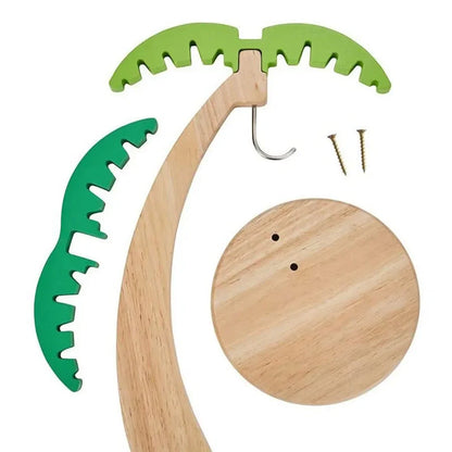Banana Wooden Holder with Banana Tree Design (35.5 cm)