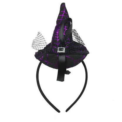 Pointed Witch Hat Hairband – Fun Halloween Costume Accessory