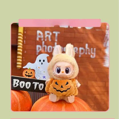 Labubu Halloween Pumpkin Outfit