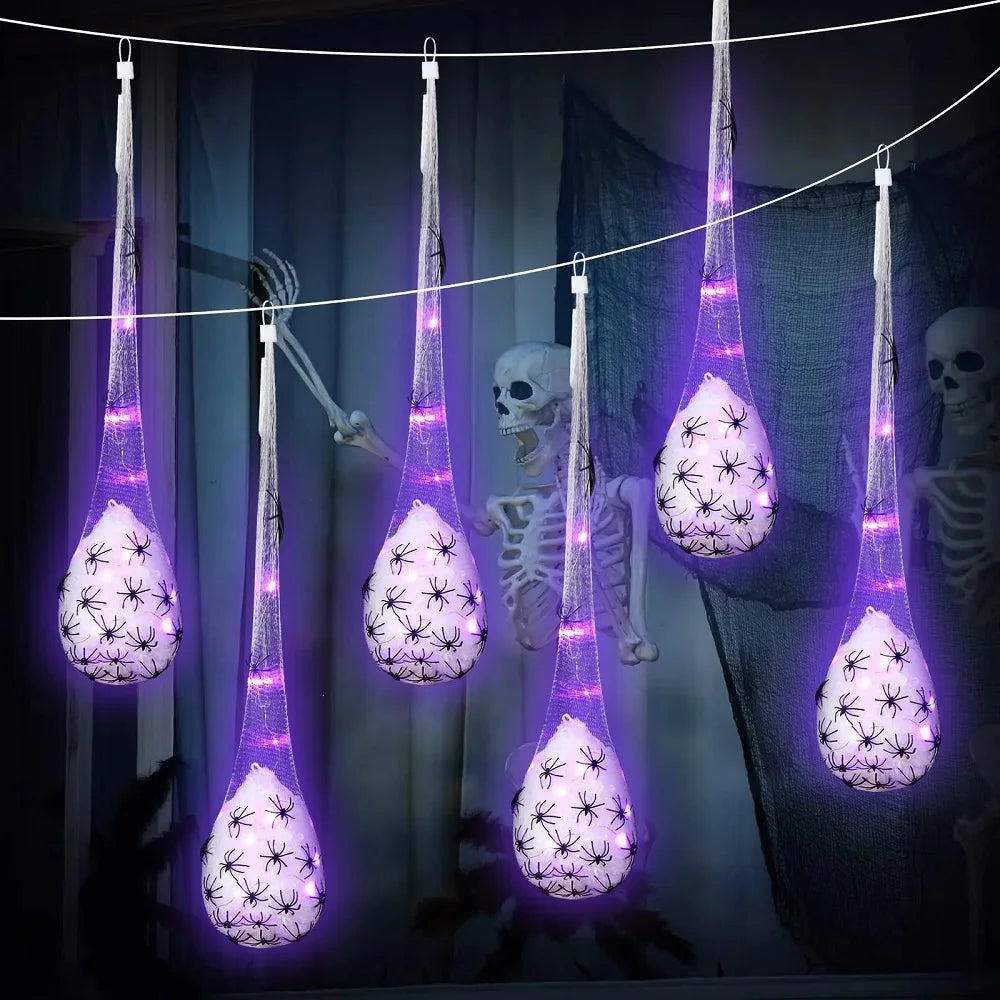 Hanging Spider Egg Sac Light