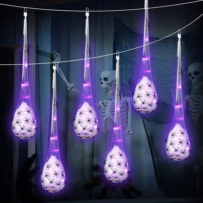 Hanging Spider Egg Sac Light