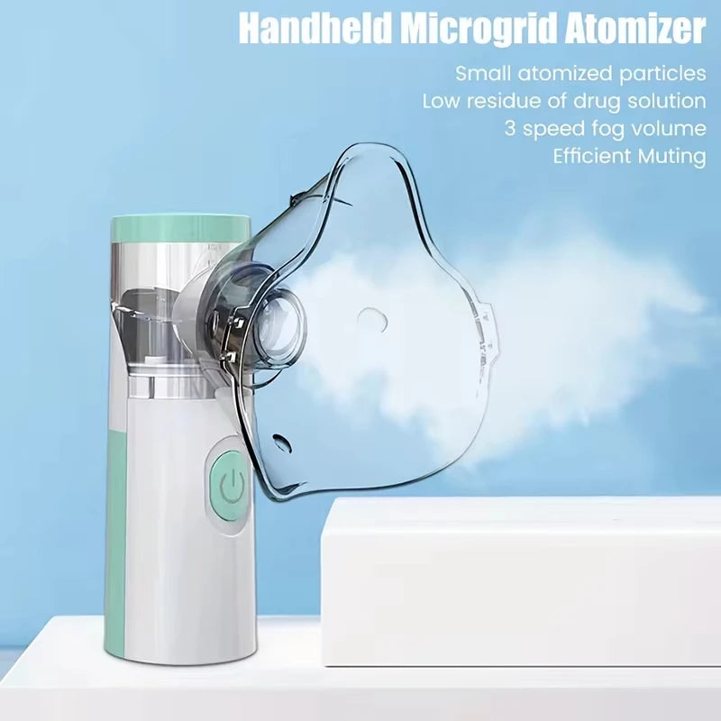 Portable USB Nebulizer – Breathe Easy, Anytime, Anywhere!
