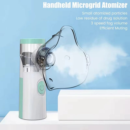 Portable USB Nebulizer – Breathe Easy, Anytime, Anywhere!