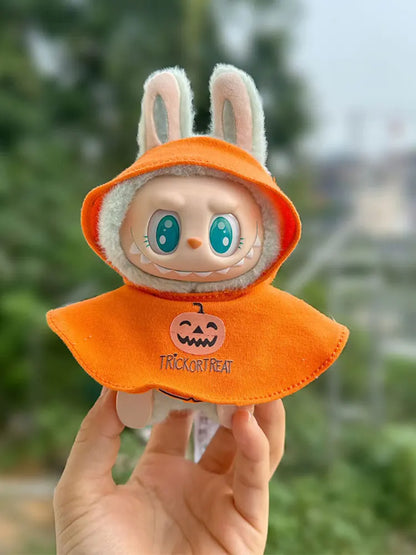 Set de Labubu de Halloween para coleccionistas: disfraz de calabaza y accesorios exclusivos