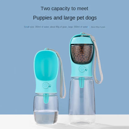 Pawsitive Hydration: The Ultimate On-the-Go Pet Bottle & Food Dispenser