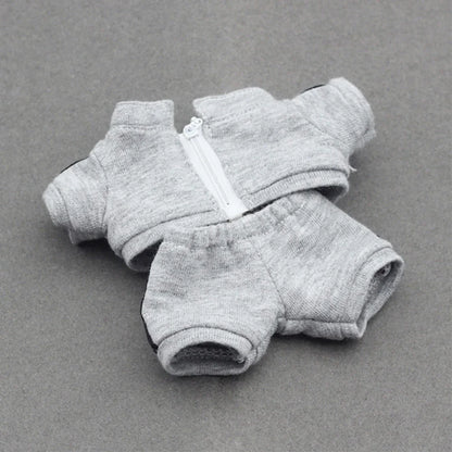 Labubu 17cm Doll Outfit – Tennis Sportswear Set with Cap, Shoes & Racket