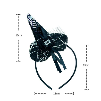 Pointed Witch Hat Hairband – Fun Halloween Costume Accessory