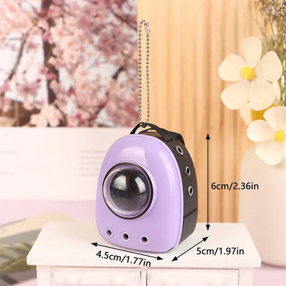 Labubu Doll Canvas Backpack 15/17cm – Cute and Collectible Accessory