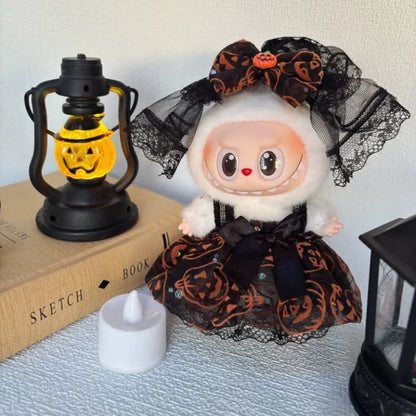 Labubu Halloween Pumpkin Outfit