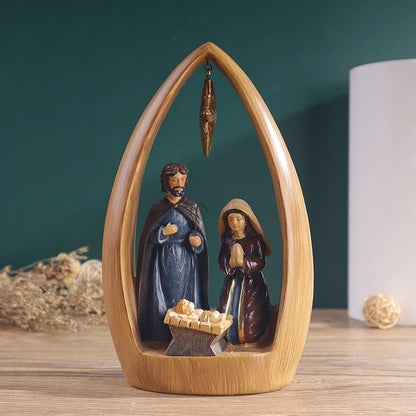 Luxury 20cm  Nativity Sculpture in Resin