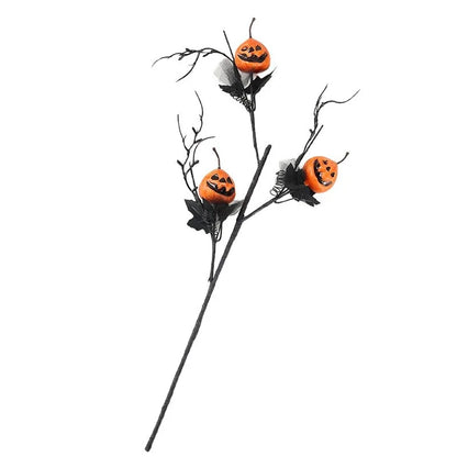Rustic Pumpkin Bouquet – Haunted Table Centerpiece