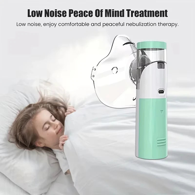 Portable USB Nebulizer – Breathe Easy, Anytime, Anywhere!