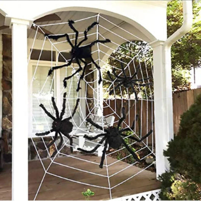 Giant Spider Web Horror Decoration